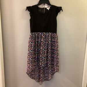 Disney D signed hi Lo dress Girls size medium (10/12) lace and floral